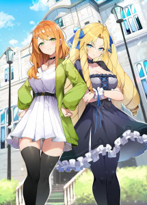 luse_maonang_otome_gee_sekai_wa_mob_ni_kibishii_sekai_desu_green_blue.jpg